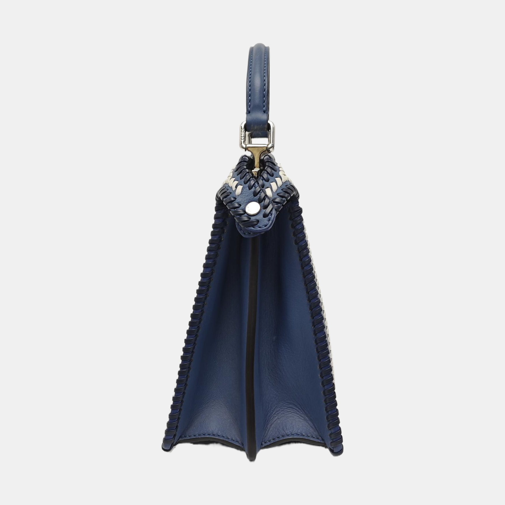 Peekaboo Mini Calfskin Blue