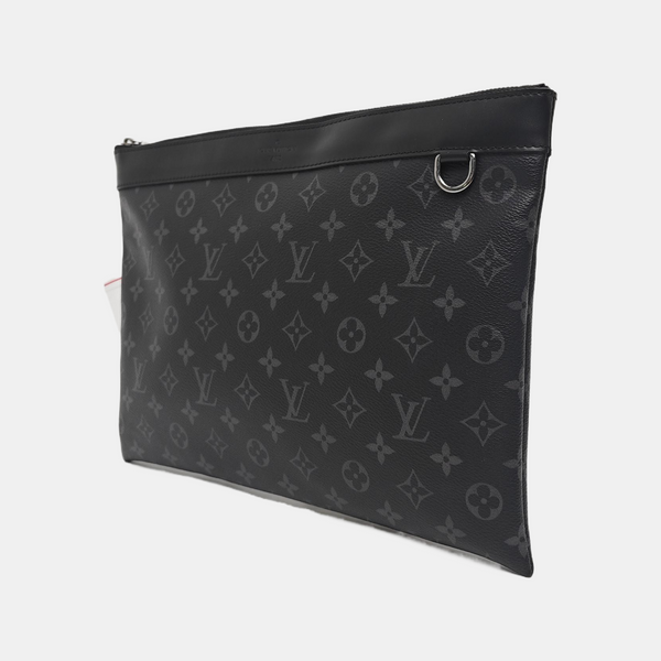 DISCOVERY Monogram Coated Canvas Gray