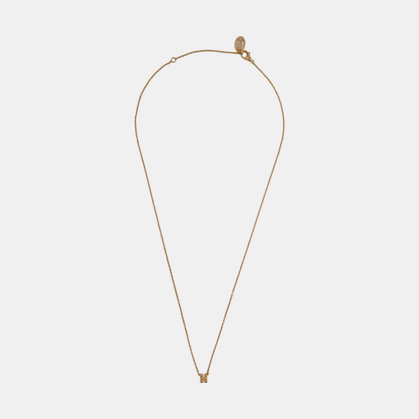 C DE CARTIER 18k Rose Gold Necklace