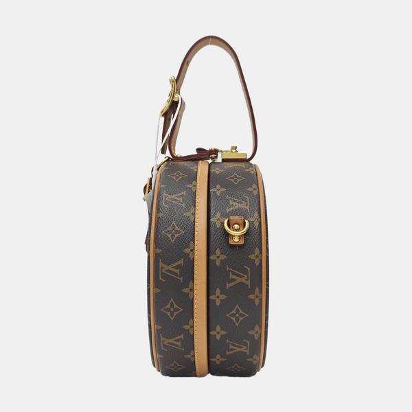 BOITE CHAPEAU PM Monogram Coated Canvas Brown