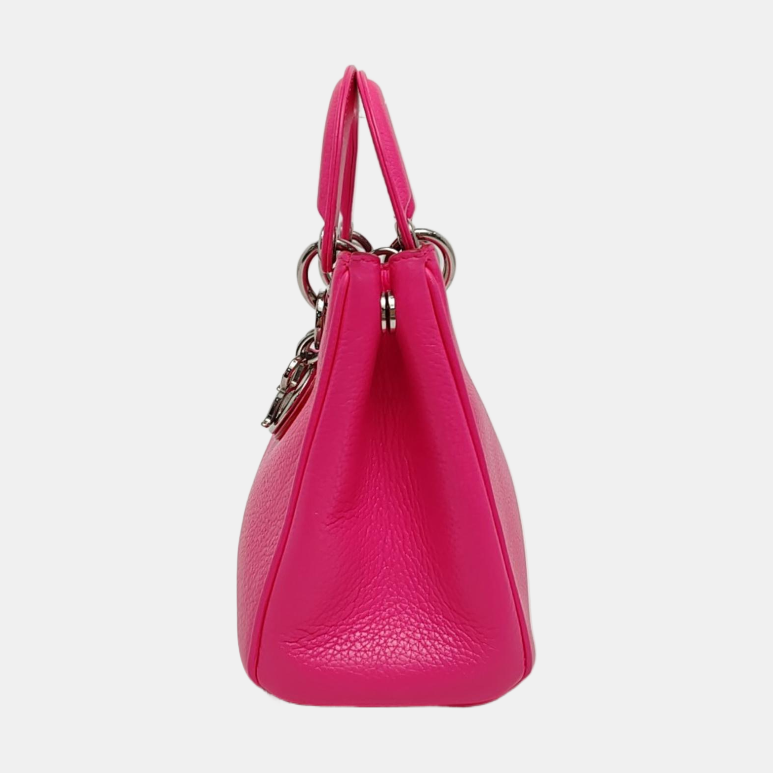 Authenticated pre-owned  Diorissimo Calfskin Pink - Tote Bag at Looply