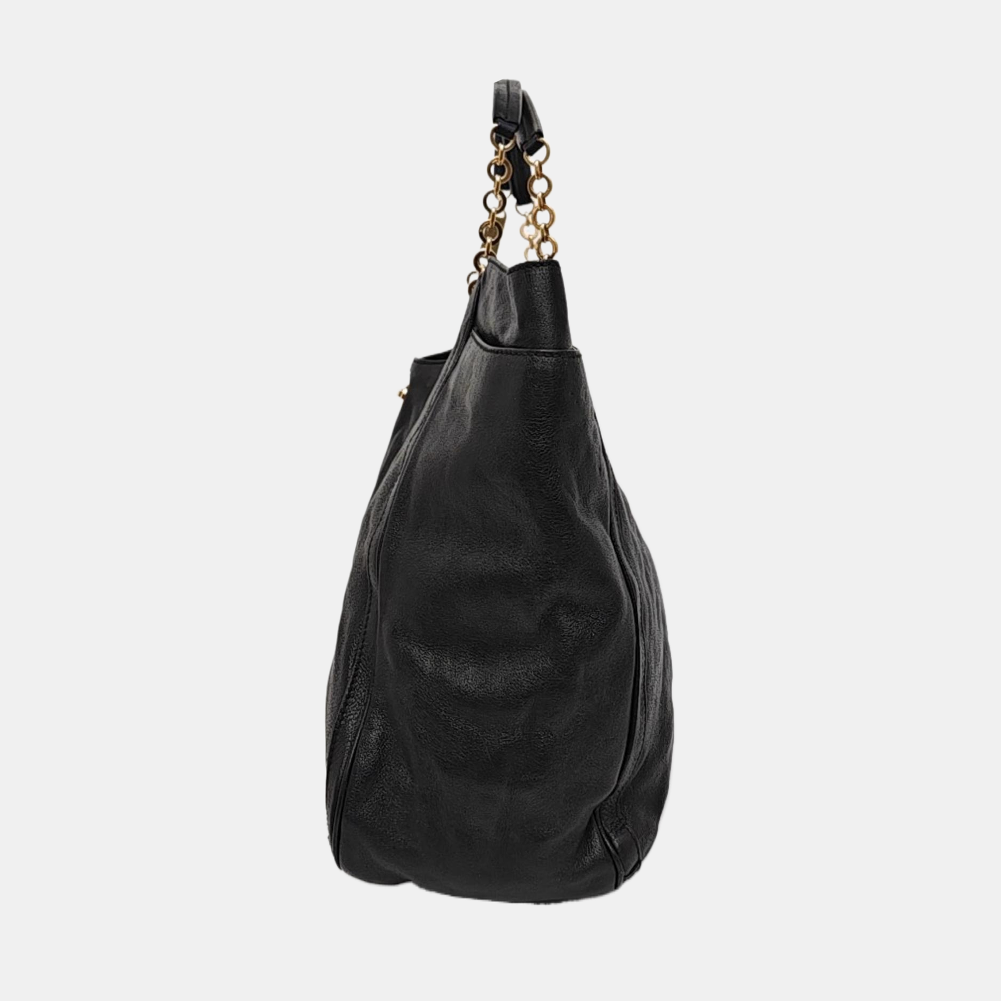 Betulla Large Calfskin Black