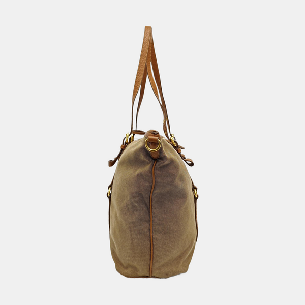 Canvas Tote Bag Brown