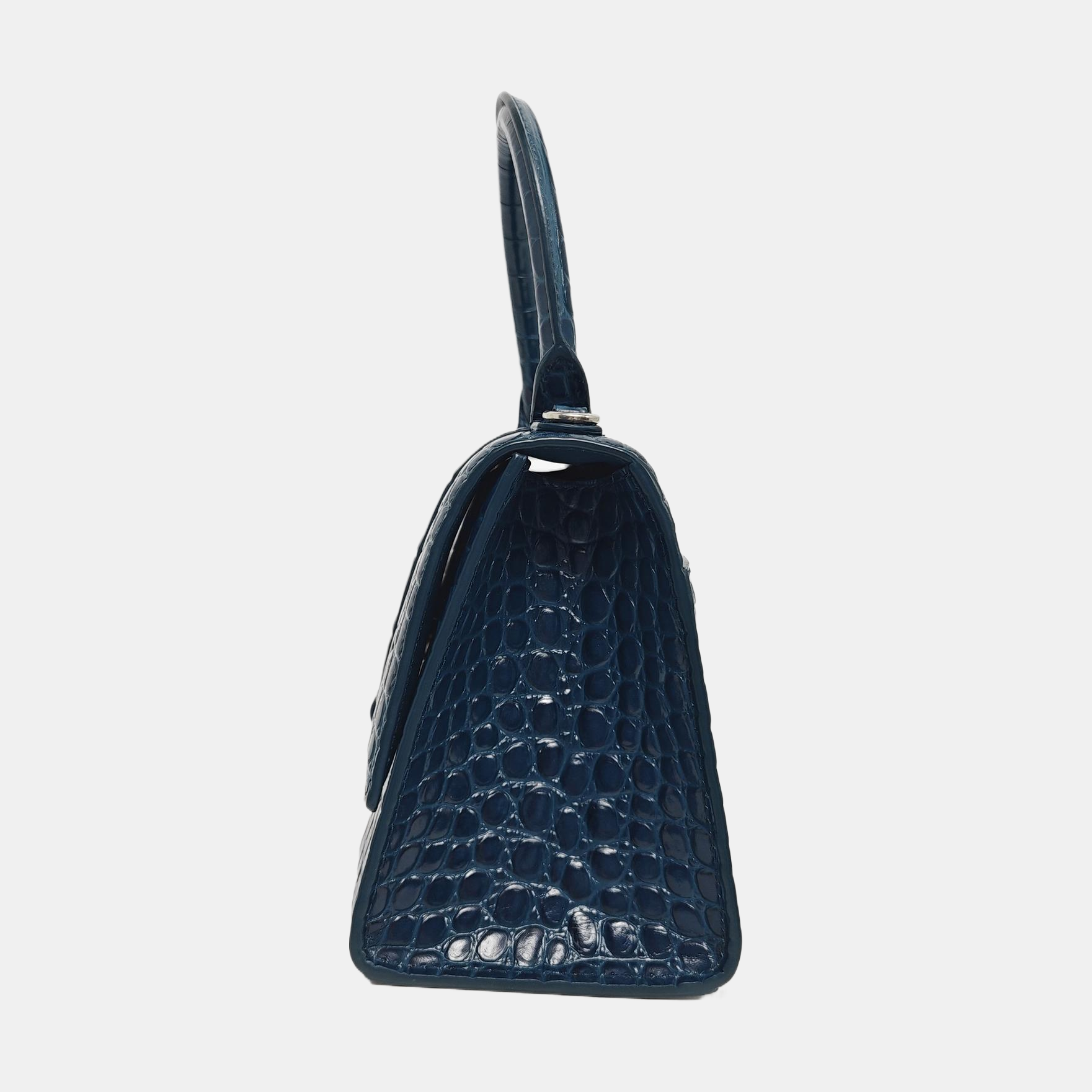 Hourglass S Calfskin Blue