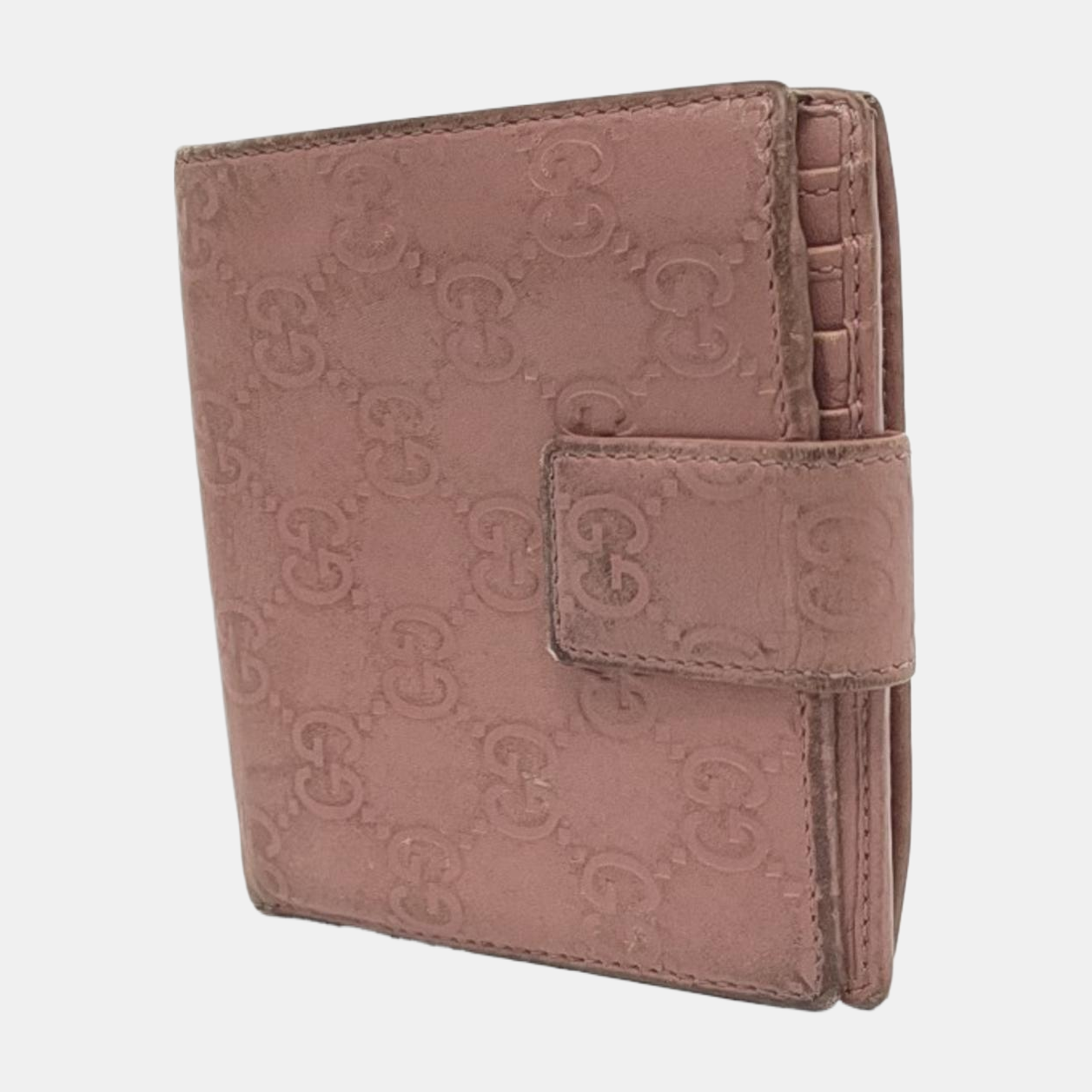 Monogram Calfskin Pink Wallet