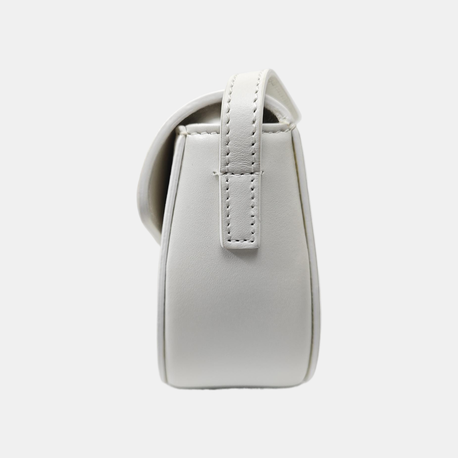 Calfskin Shoulder Bag White