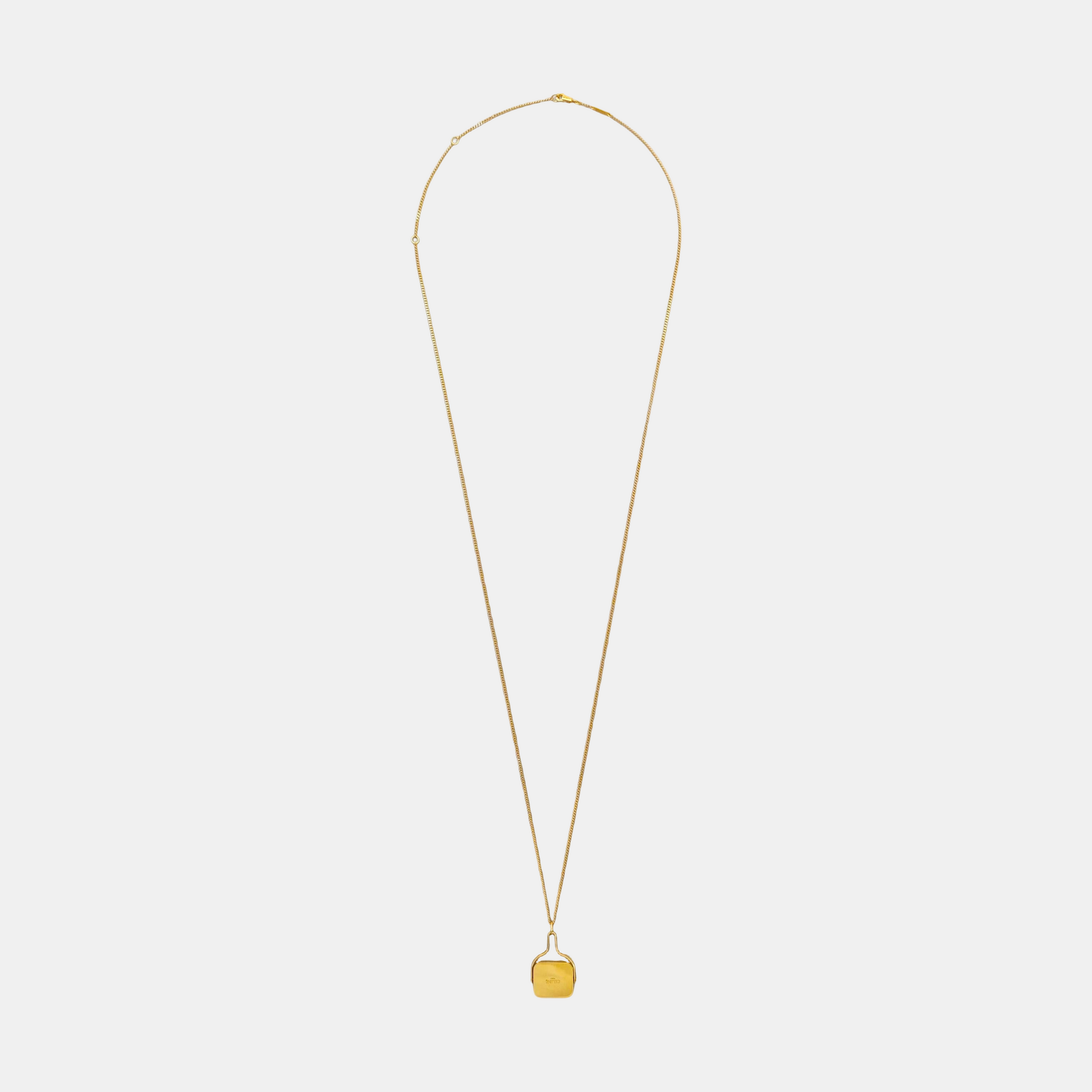 CELINE SEPARABLES Metal Gold Necklace