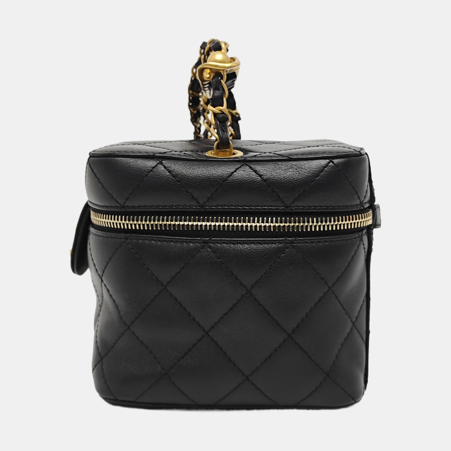 Quilted Calfskin Black