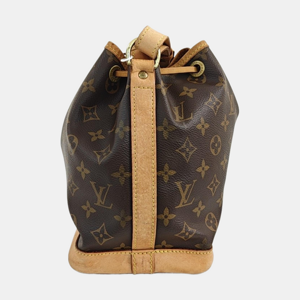 NOÉ BB Monogram Coated Canvas Brown