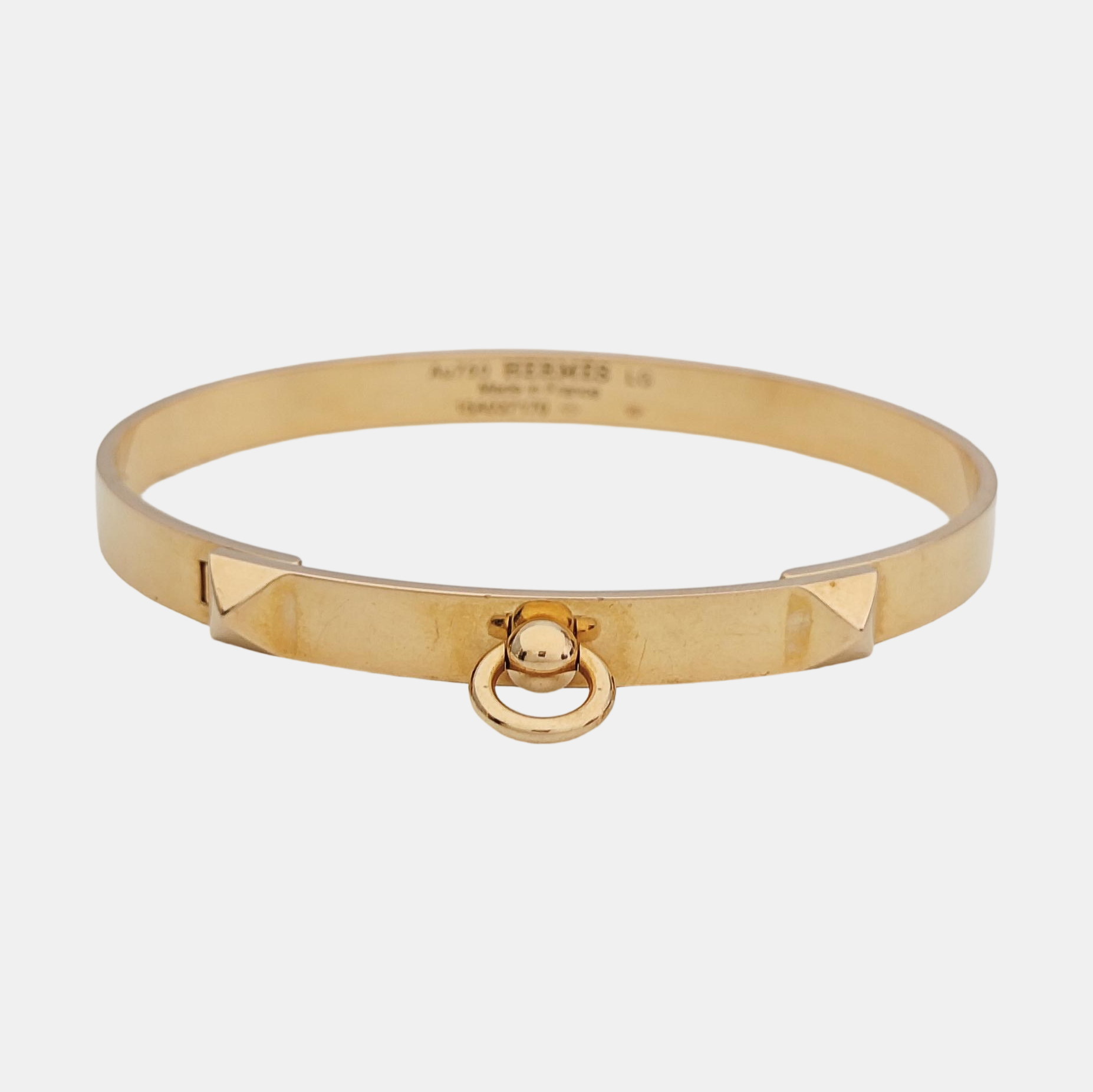 Collier De Chien 18k Rose Gold Bangle