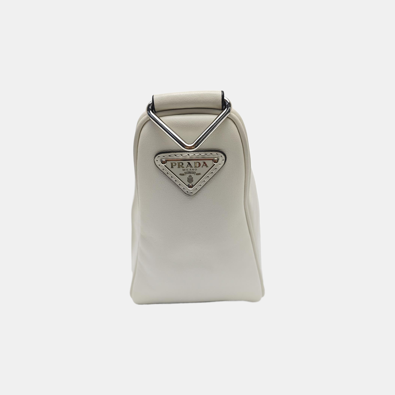 Triangle Calfskin White