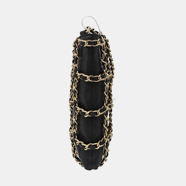 Lambskin Shoulder Bag Black