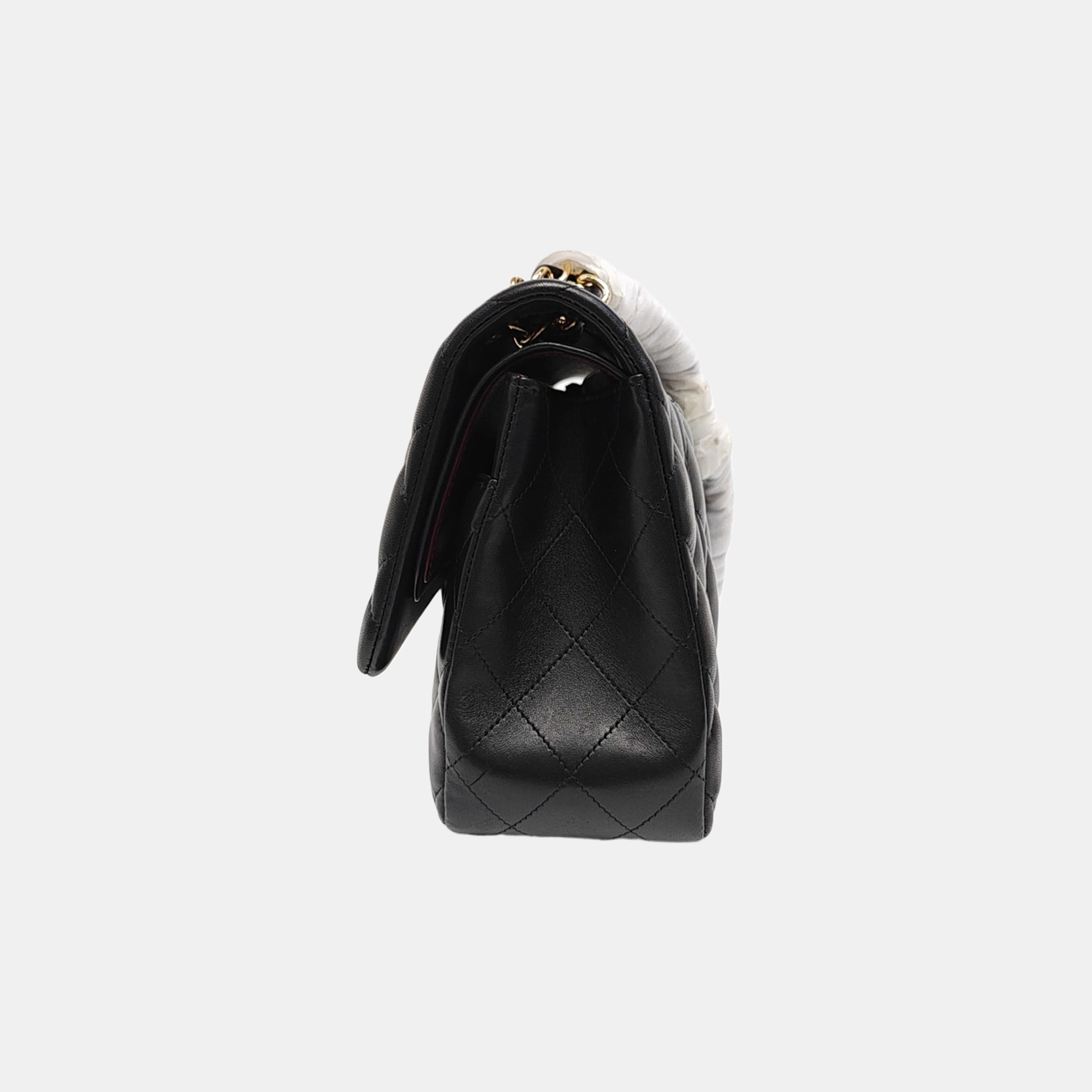 CLASSIC FLAP Jumbo Quilted Lambskin Black