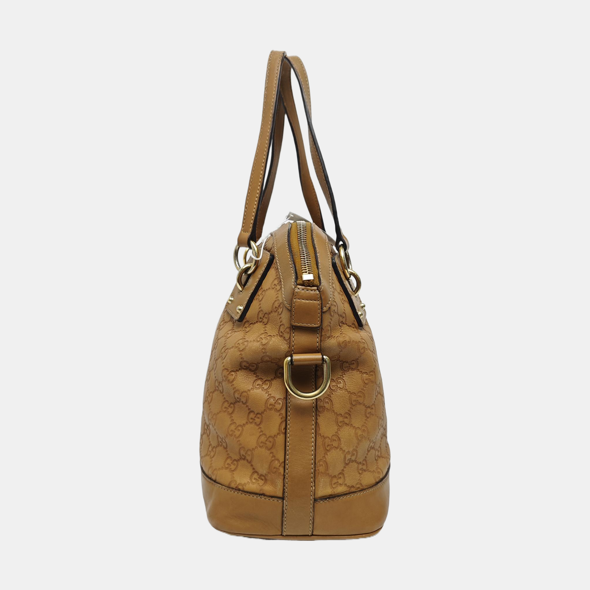 Ligne Shima Monogram Calfskin Brown