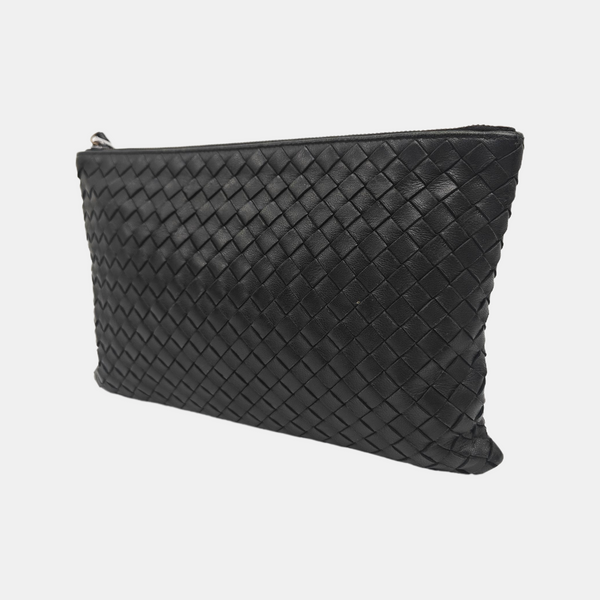 Calfskin Clutch Black