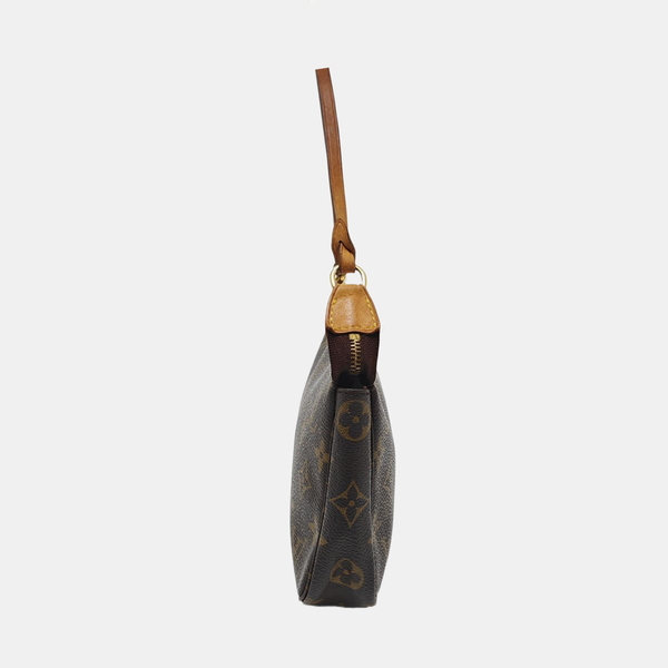 ACCESSOIRES Monogram Coated Canvas Brown