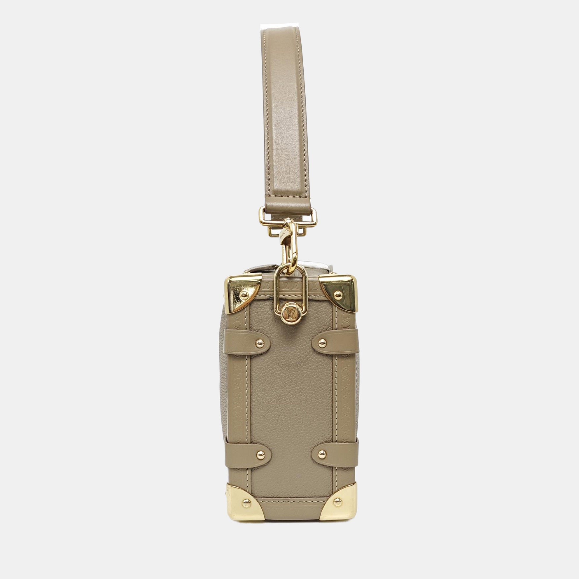 SIDE TRUNK MM Calfskin Gray