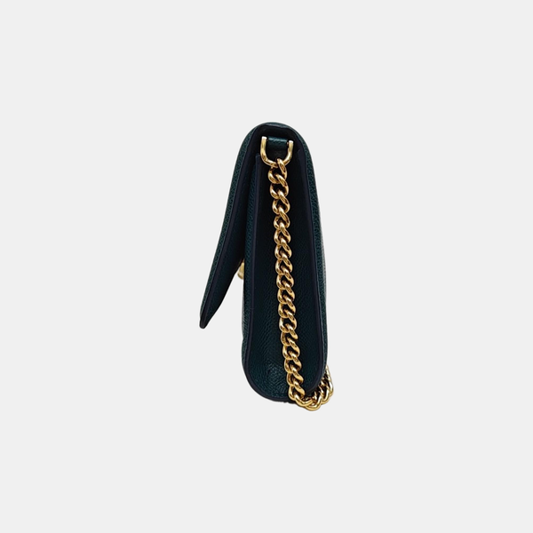 Ginny Mini Calfskin Green