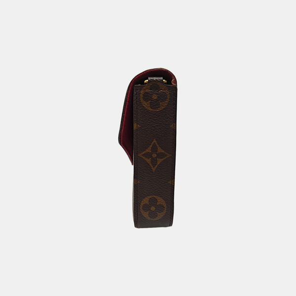 FÉLICIE Monogram Coated Canvas Brown