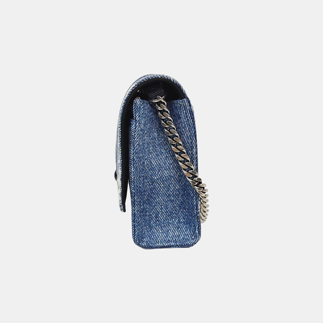 Hourglass Small Calfskin Blue