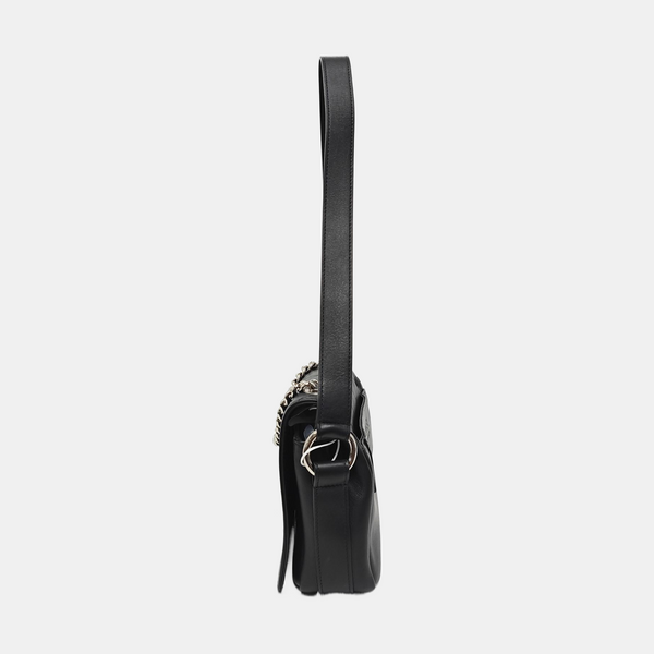 Calfskin Shoulder Bag Black