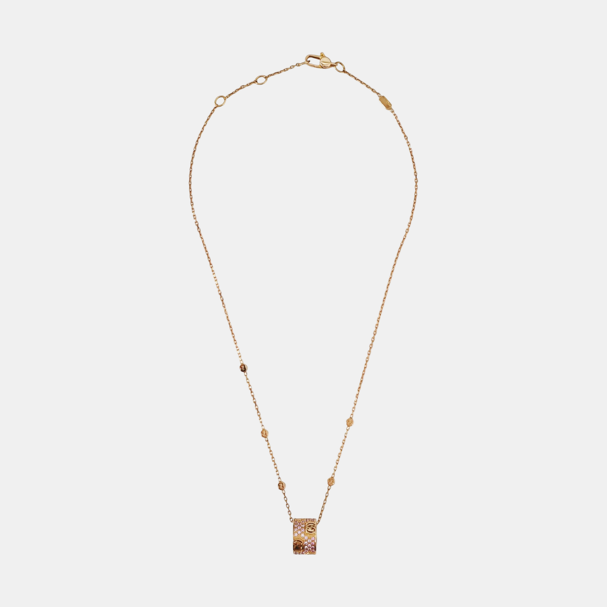 18k Gold Rose Gold Necklace