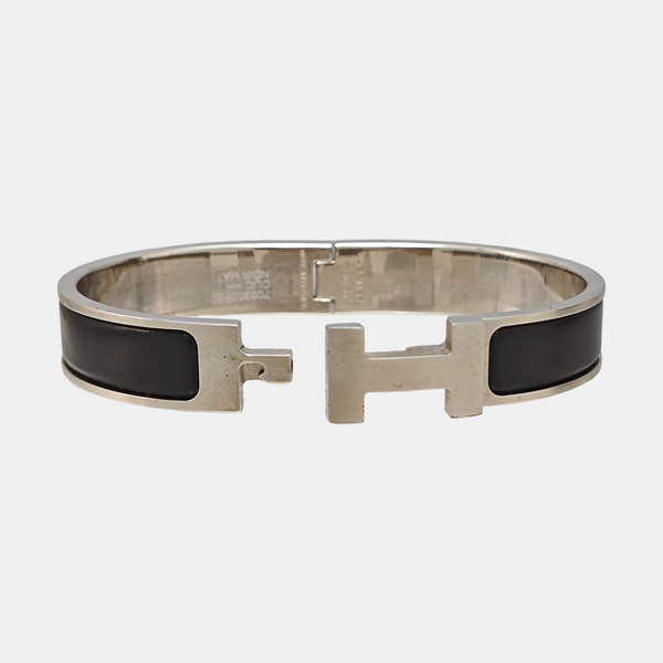 Clic Hh Metal Black Bangle