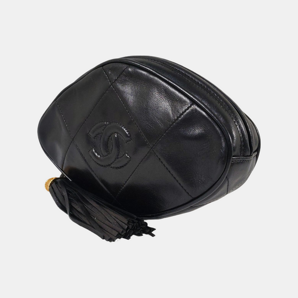 Quilted Lambskin Black