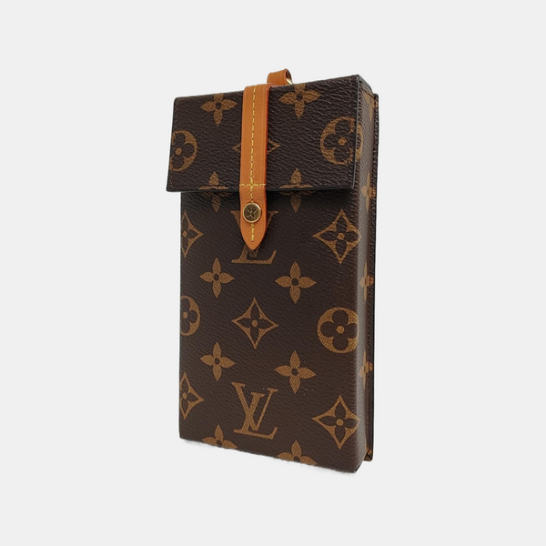 Monogram Coated Canvas Brown