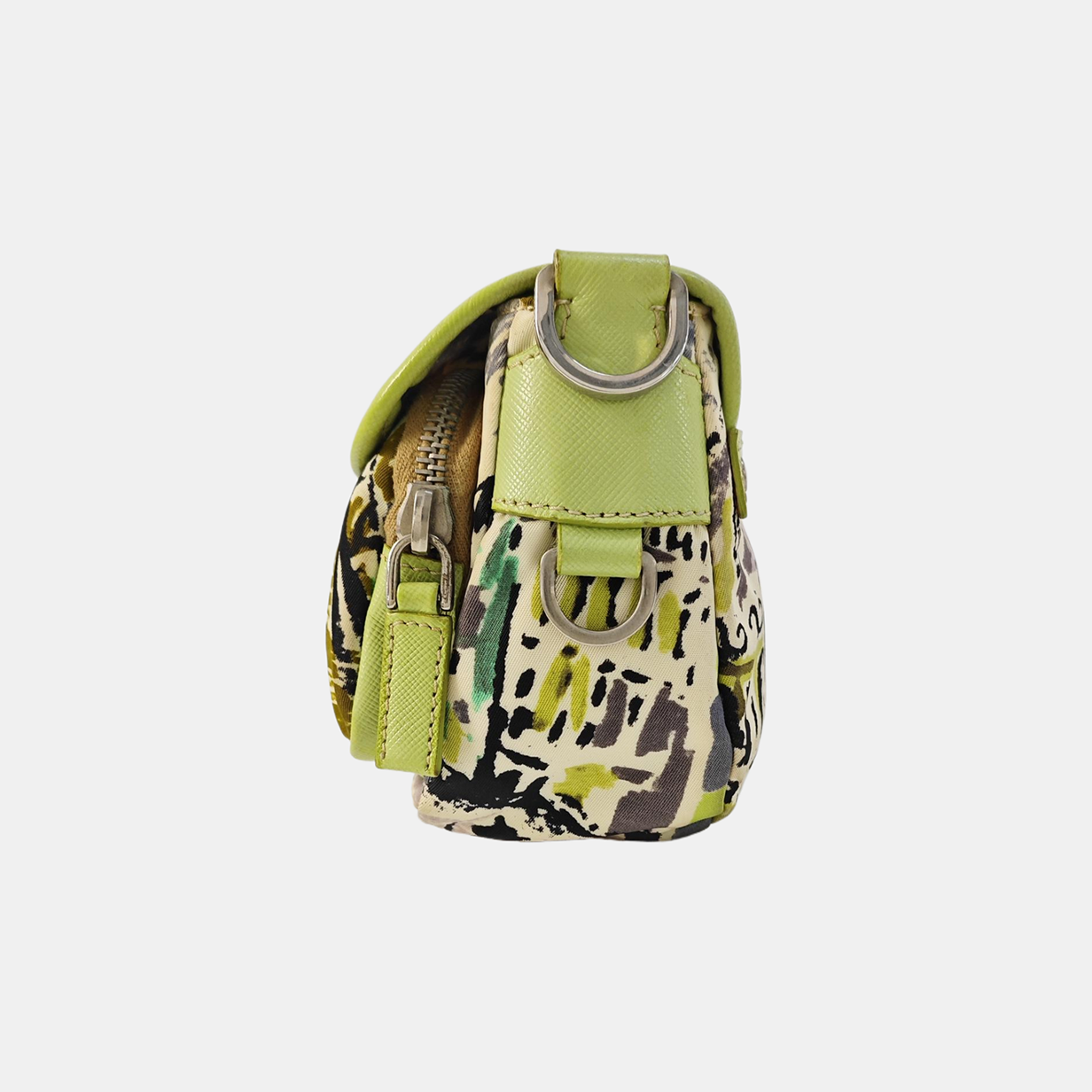 Nylon Shoulder Bag Multicolor