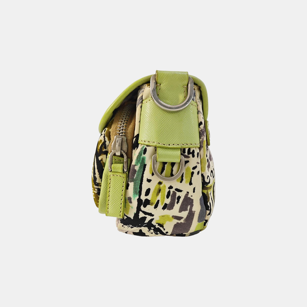 Nylon Shoulder Bag Multicolor
