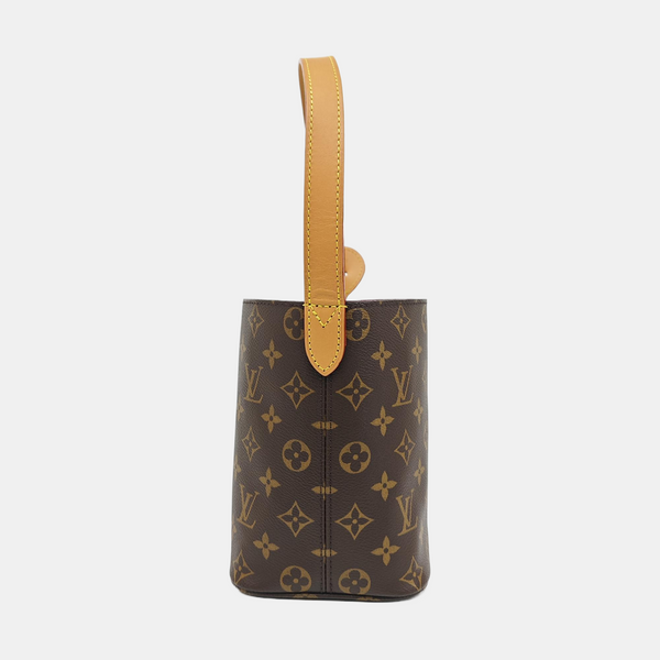 ALL IN Monogram Coated Canvas Brown