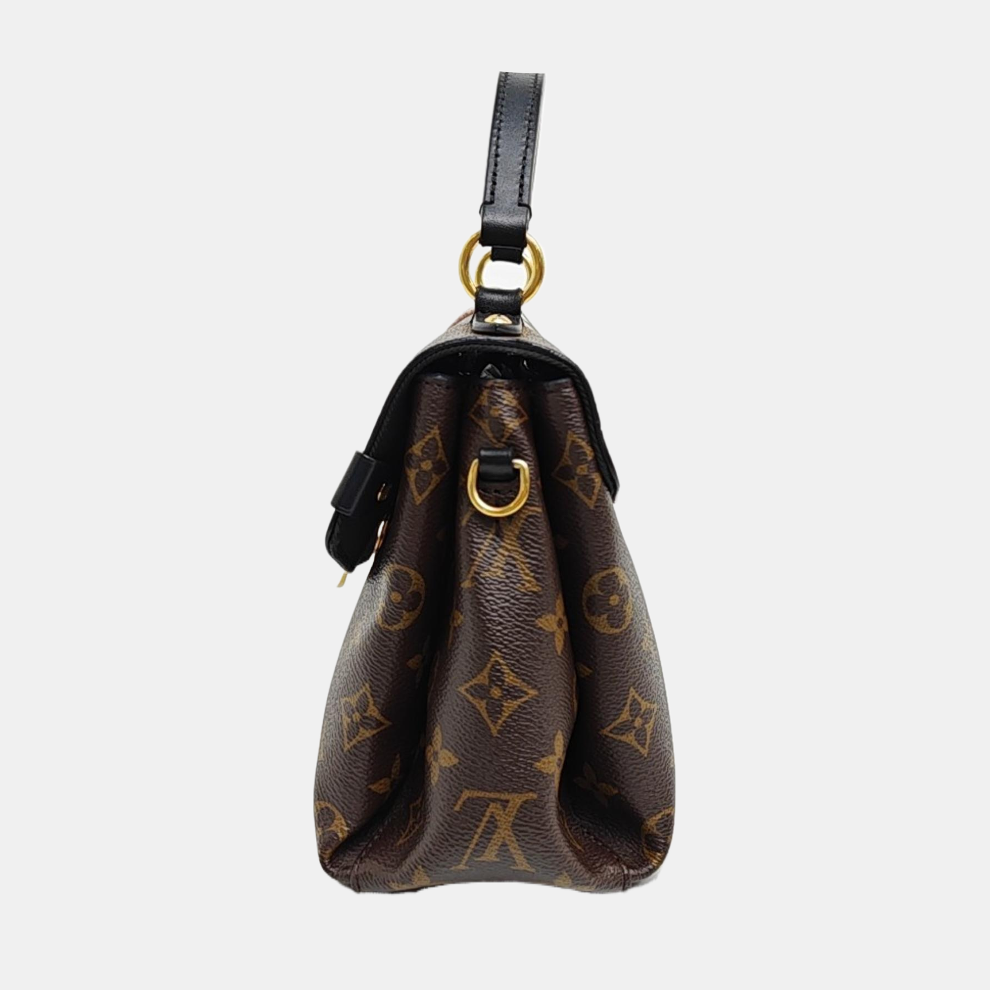GEORGES BB Monogram Coated Canvas Brown
