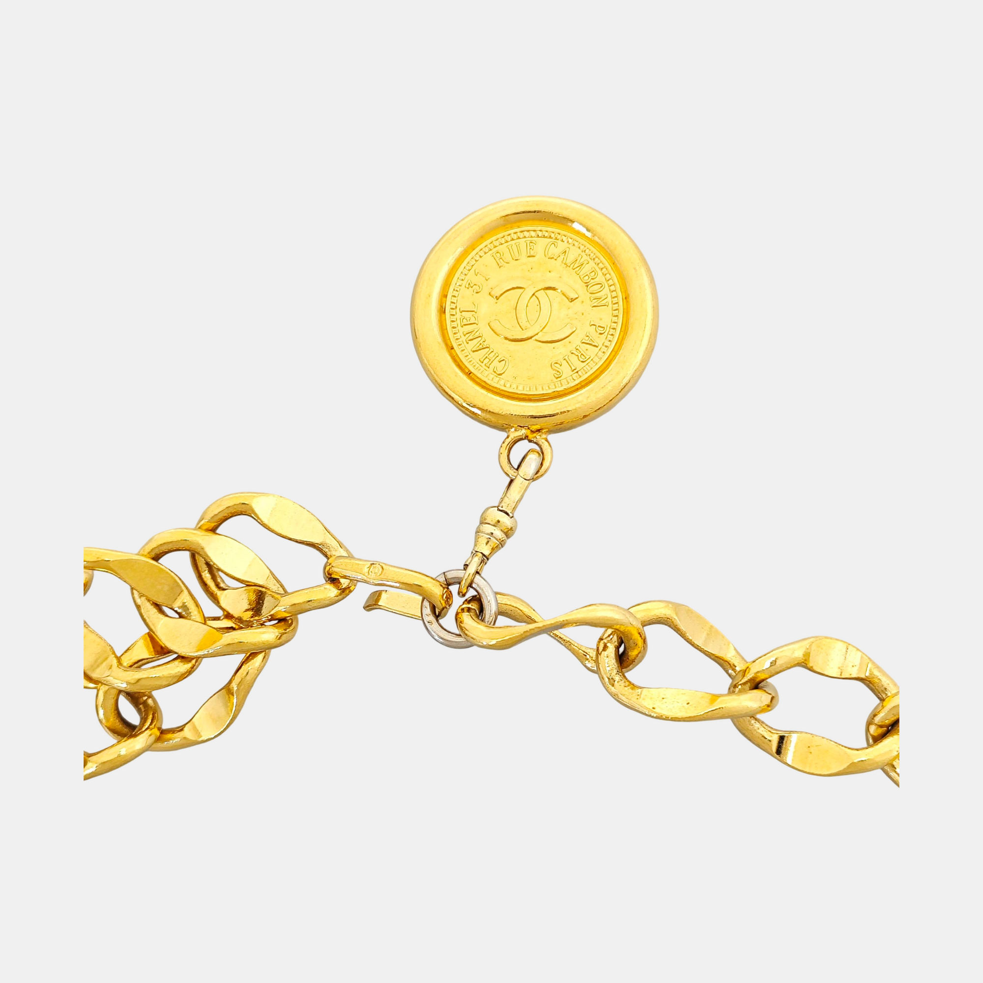 Metal Waist Chain Gold