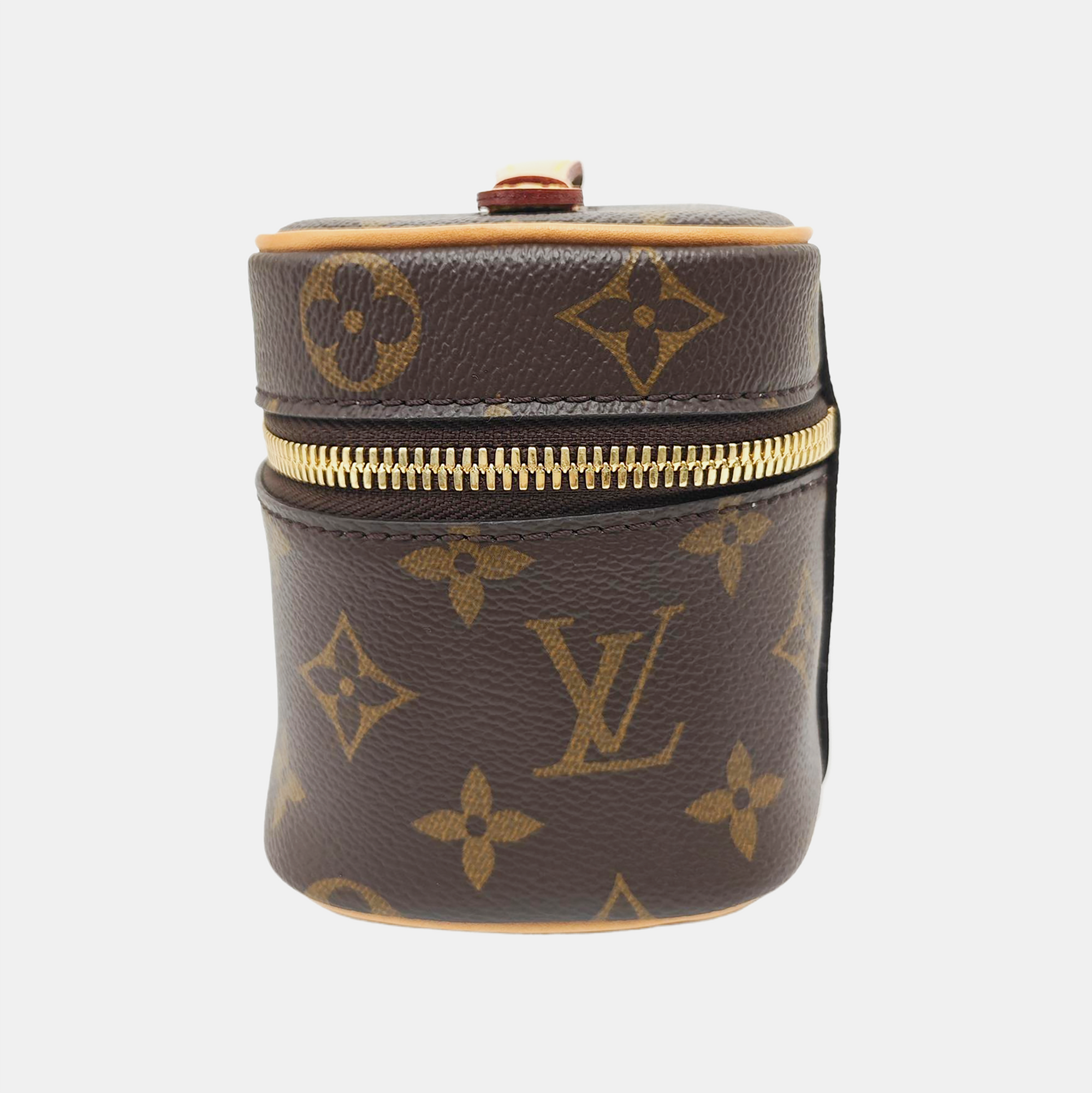 NICE Super Mini Monogram Coated Canvas Brown