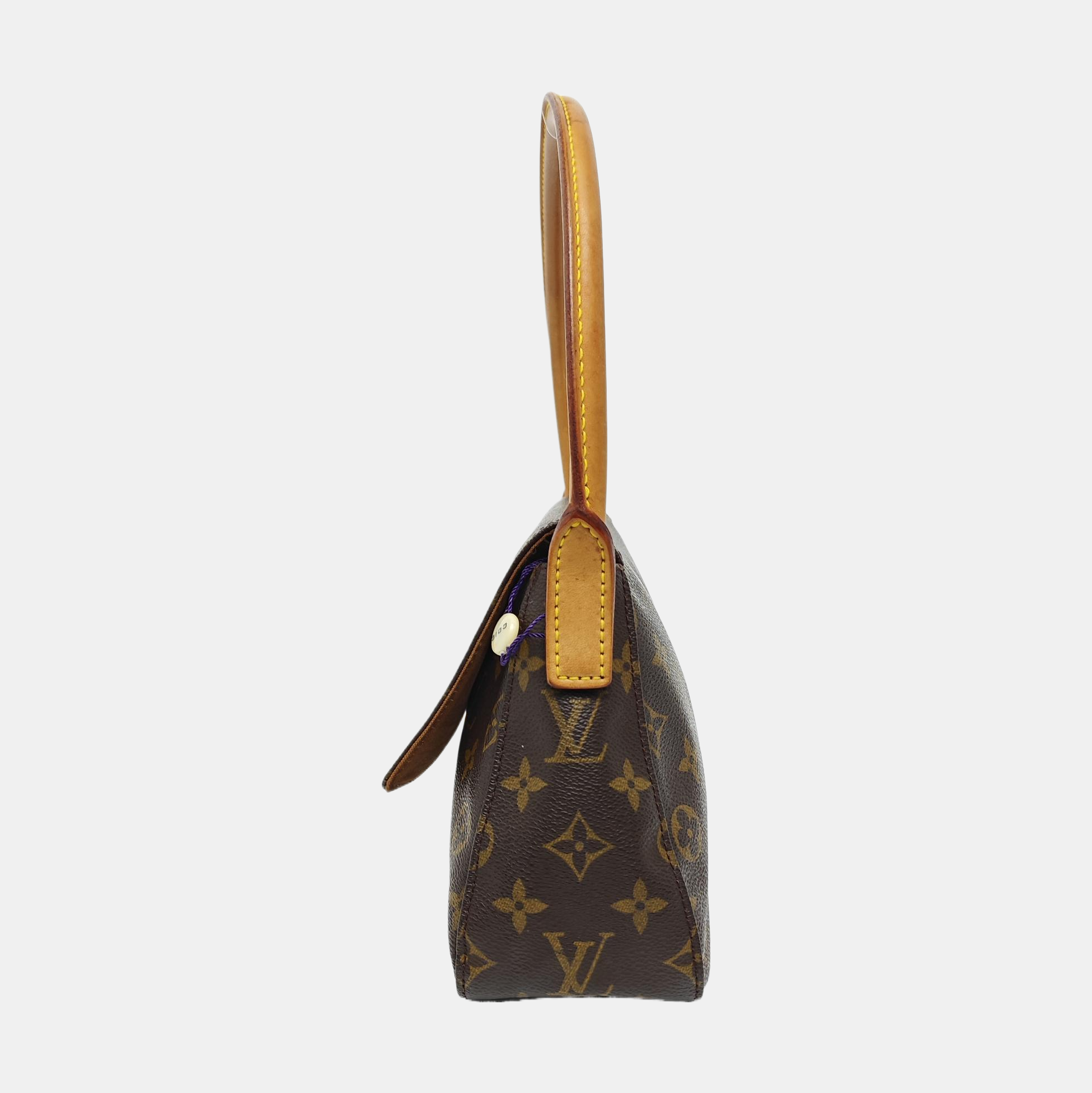 LOOPING PM Monogram Coated Canvas Brown