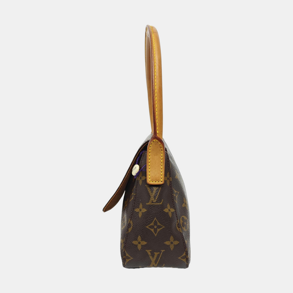 LOOPING PM Monogram Coated Canvas Brown