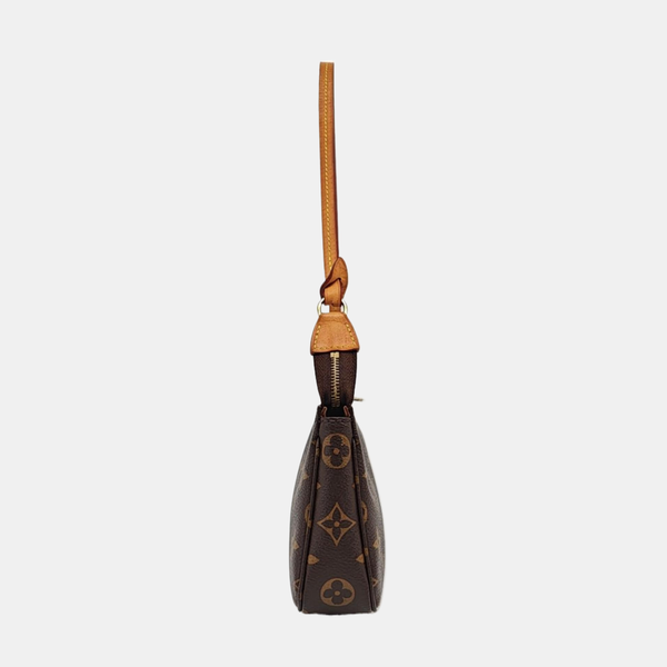 ACCESSOIRES GM Monogram Coated Canvas Brown