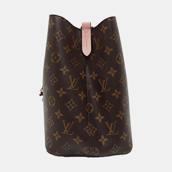 NÉONOÉ MM Monogram Coated Canvas Brown