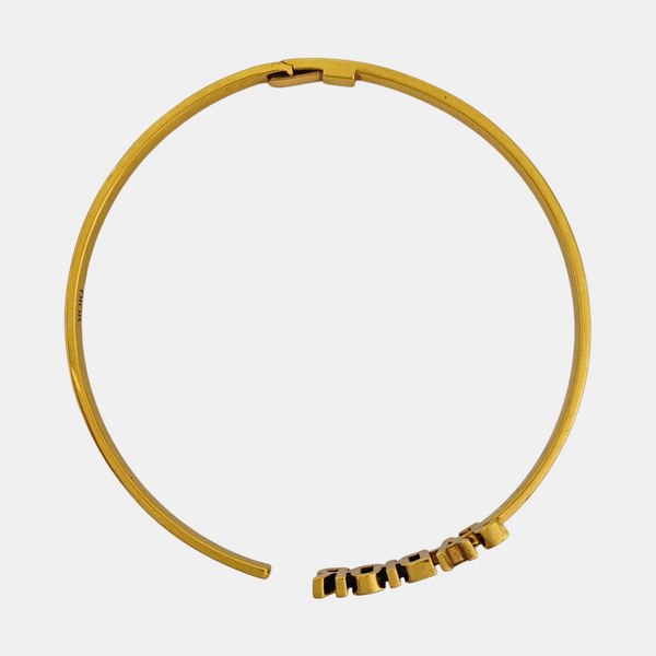 J'adior Metal Gold Necklace