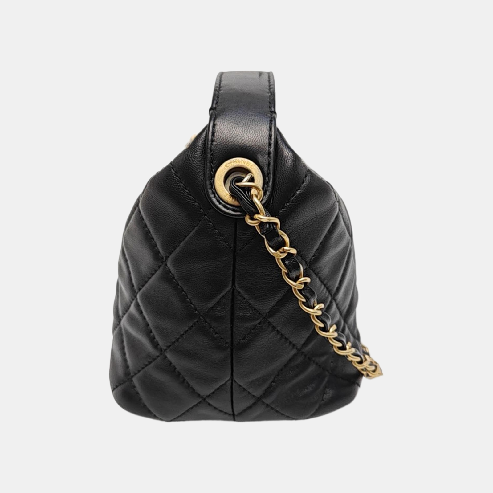 Quilted Lambskin Black