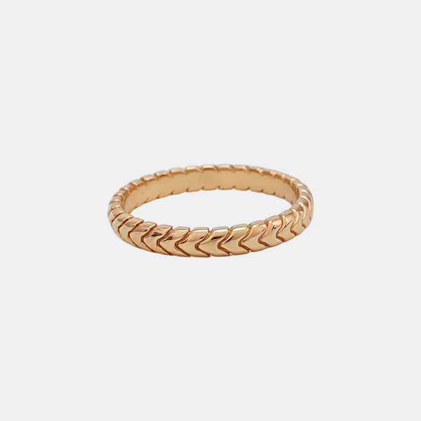 SPIGA 18k Rose Gold Ring EU 59