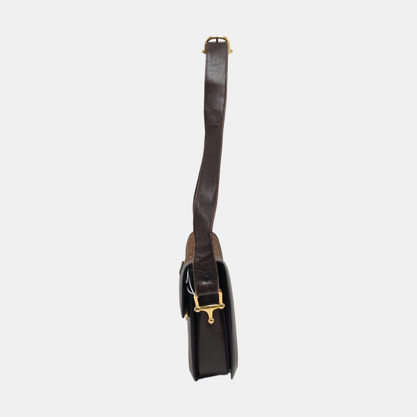 Canvas Shoulder Bag Brown