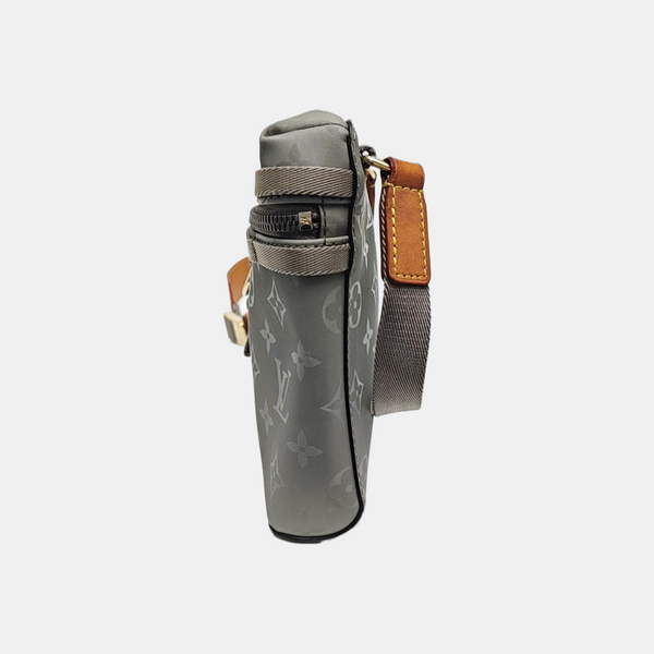 Monogram Special Material Shoulder Bag Gray