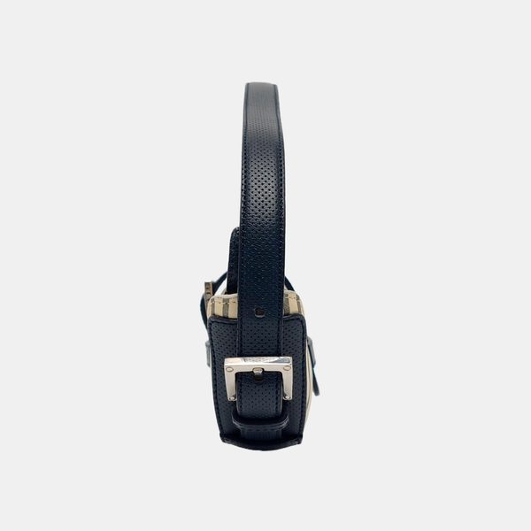 Calfskin Top Handle Bag Beige