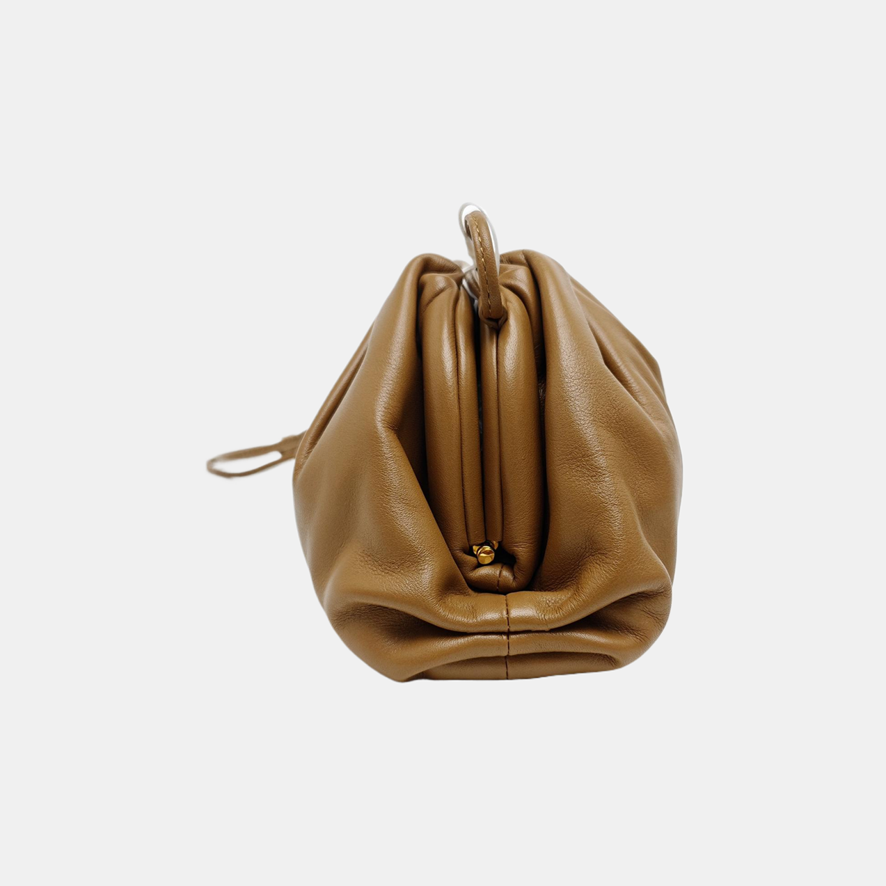 The Pouch Mini Calfskin Brown