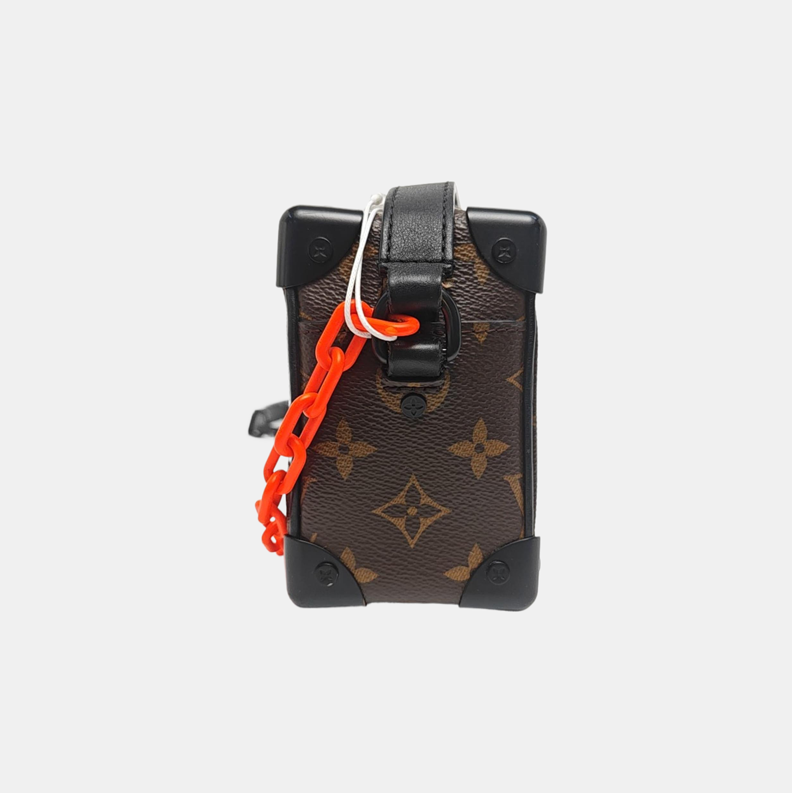 SOFT TRUNK Mini Monogram Coated Canvas Brown