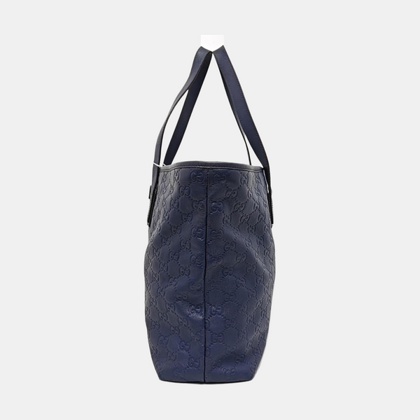 GG Imprime Monogram Calfskin Blue