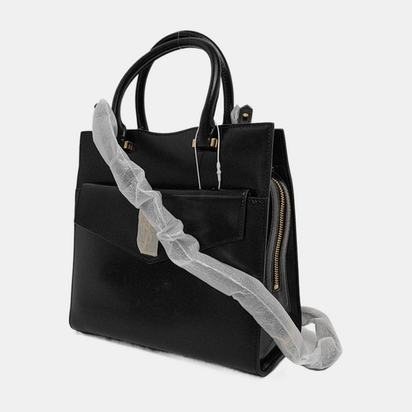 UPTOWN Small Calfskin Black