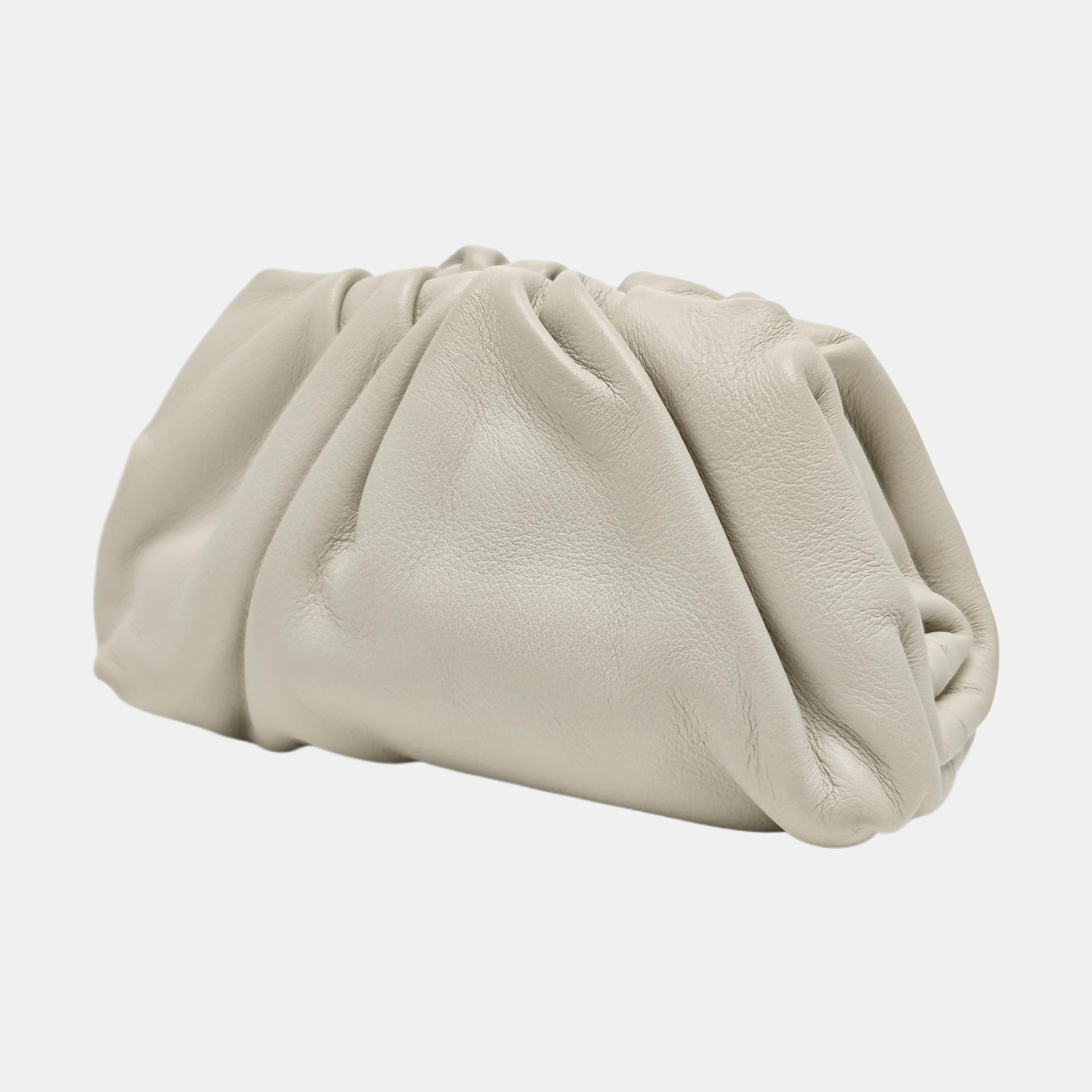 The Pouch Calfskin White